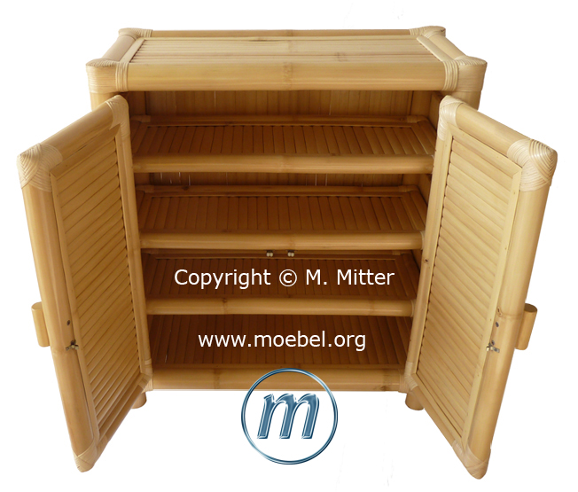 Bambus-Schrank