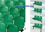 Tribuenensitze, Sitzreihen für Stadien