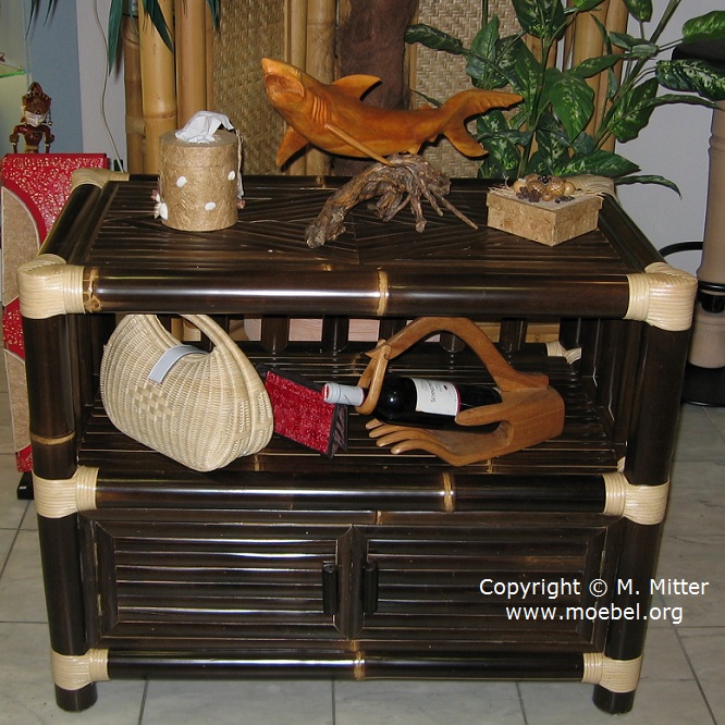 Kommode / Schrank schwarz
