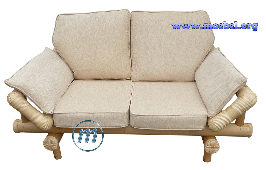Sofa aus Bambus, Modell BALI. Bambusmoebel