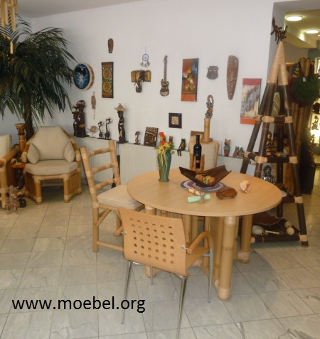 Bambusmbel fr Wintergarten, Speisezimmer oder Hotelzimmer