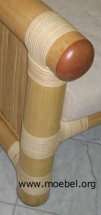 Oberflächenbehandlung, Farben der Bambusmöbel, Details, Qualität