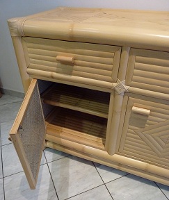 Zwischenboden mit Bambuslamellen