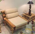 Sessel, Wohnzimmer, Möbel aus Bambus