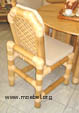 Sessel, Stuhl, Tisch aus Bambus