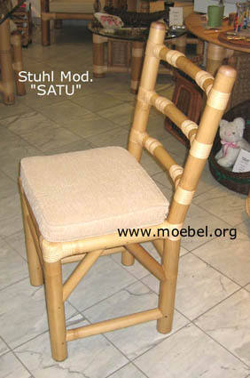 Bambussessel / Bambusstuhl Mod. SATU