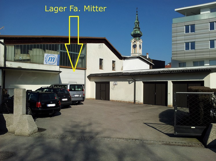 Lager Fa. Mitter - design and more - Grieskirchen Uferstraße