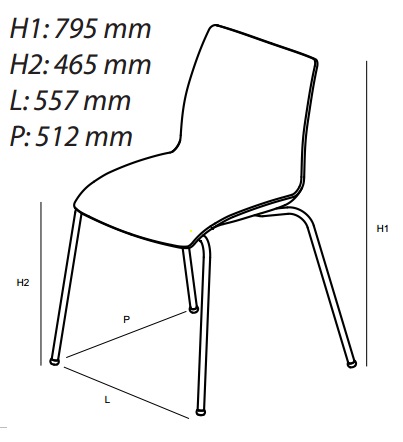 Abmessungen vom Sessel