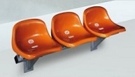 Stadionsitze / Sitzschalen für den Sportplatz
