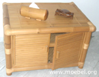 Bambusmöbel: Bambuskommoden "Komodo", Möbel aus Bambus: Schrank, Kommode, Kasten