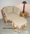 Sitzgruppe Wohnzimmermöbel - Bambusmöbel