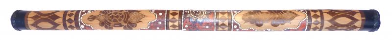 Bambus-Didgeridoo als DEKORATION
