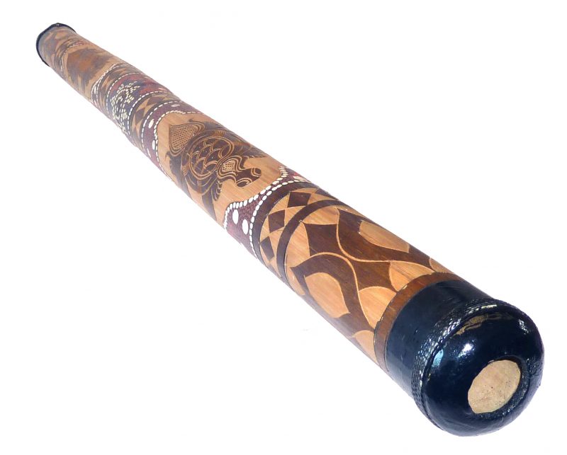 Bambus-Didgeridoo als DEKORATION