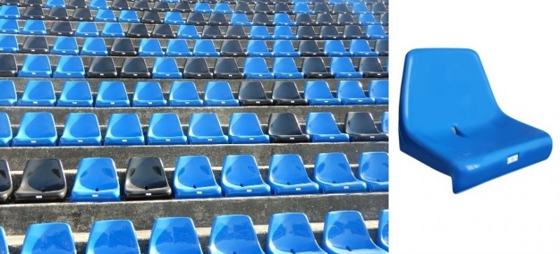 Franziska_MM2010, Stadionsitz blau und schwarz