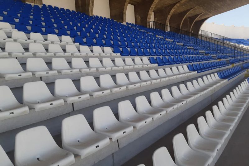Stadionsitz Franziska_MM2010 blau weiss