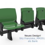 Klappsitze auf Traverse Franziska_MM2013, neues Design