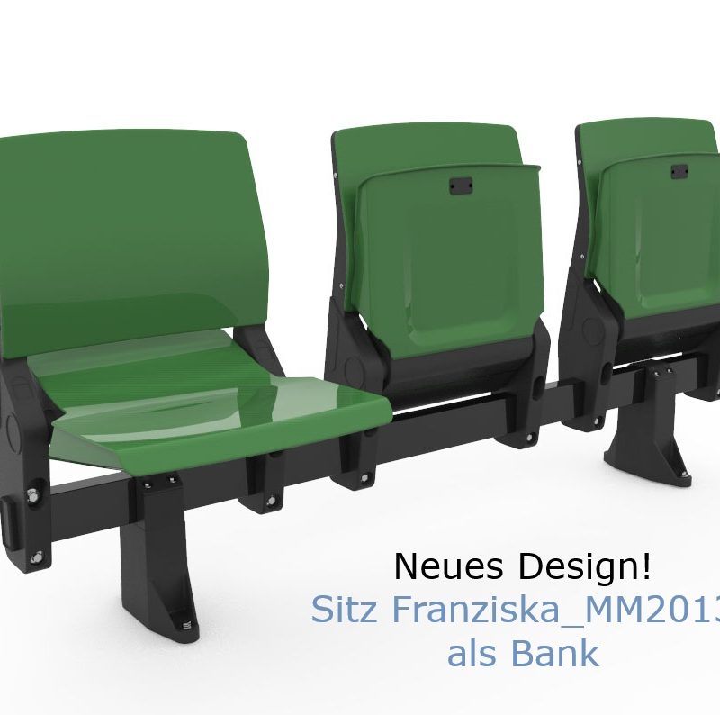Klappsitze auf Traverse Franziska_MM2013, neues Design