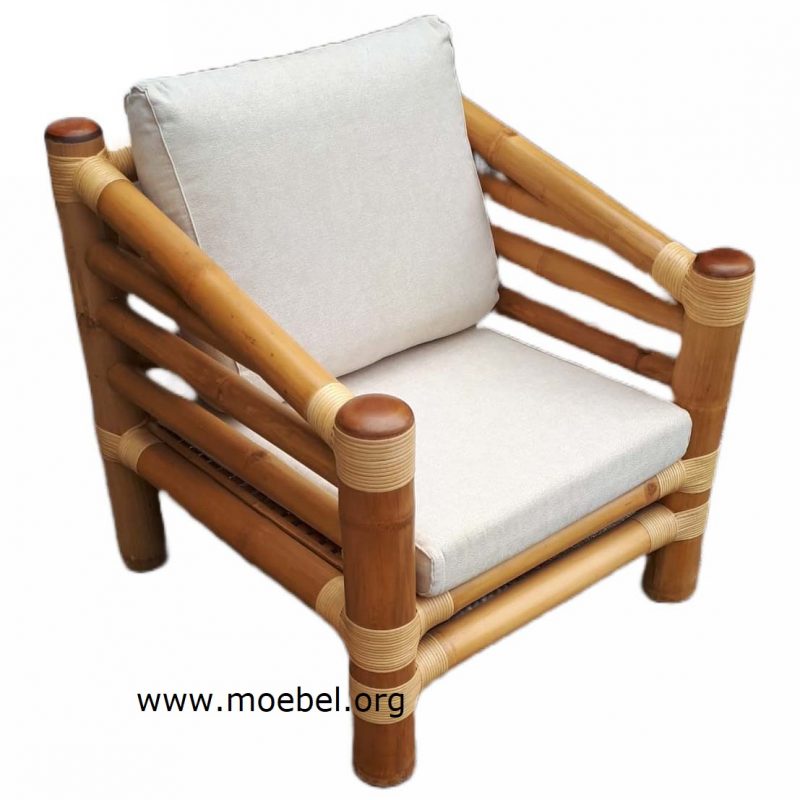 Mod. LOMBOK, Sessel / Fauteuils, Möbel aus Bambus