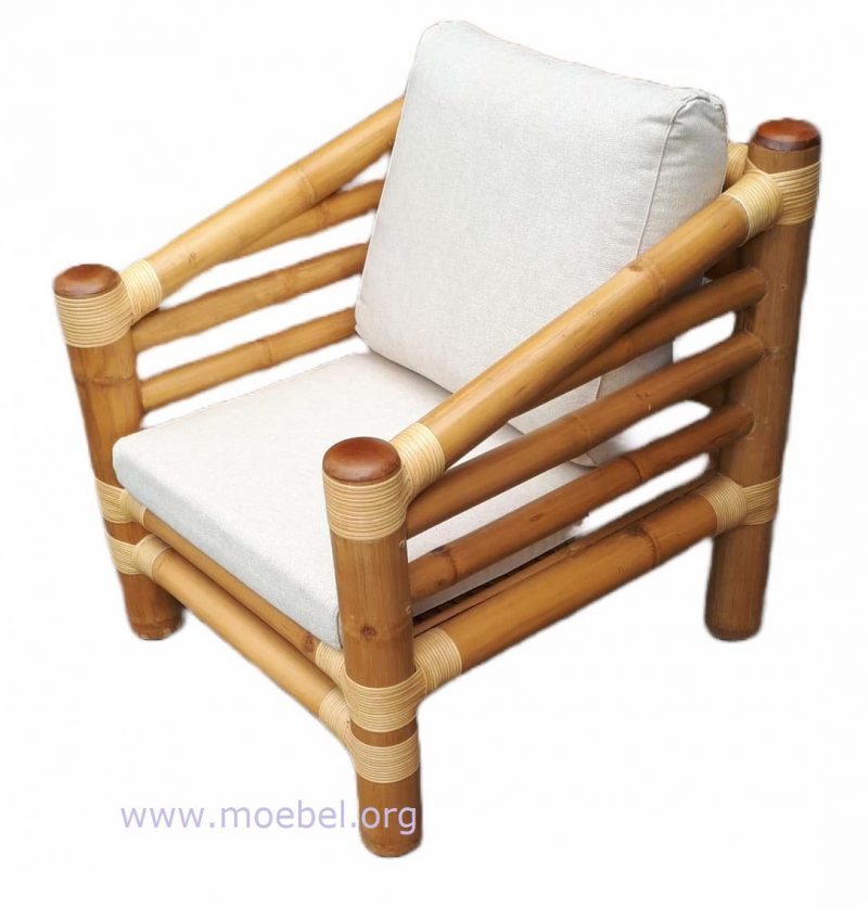 Mod. LOMBOK, Sessel / Fauteuils, Möbel aus Bambusrohren