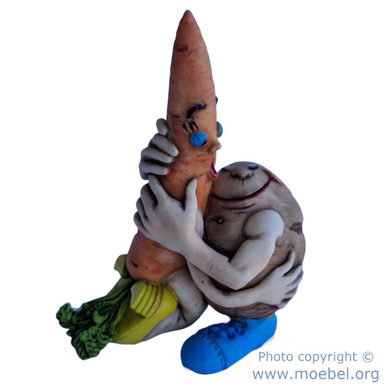 Paar Karotte, Kartoffel, Coppia carota, patata, Couple of carrot, potato 4