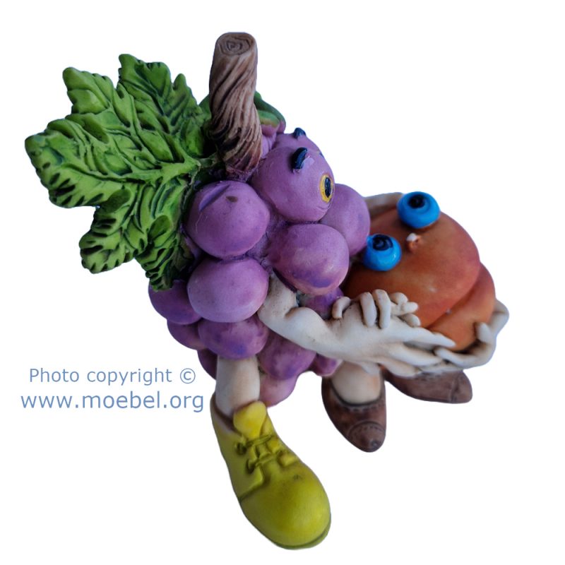 Paar a151-04, Weintraube, Marille, Coppia uva, albicocca, Couple grapes, apricot 3