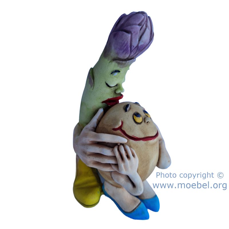Paar a152-06 Lauch und Kartoffel, coppia porro patata, couple leek potato 2