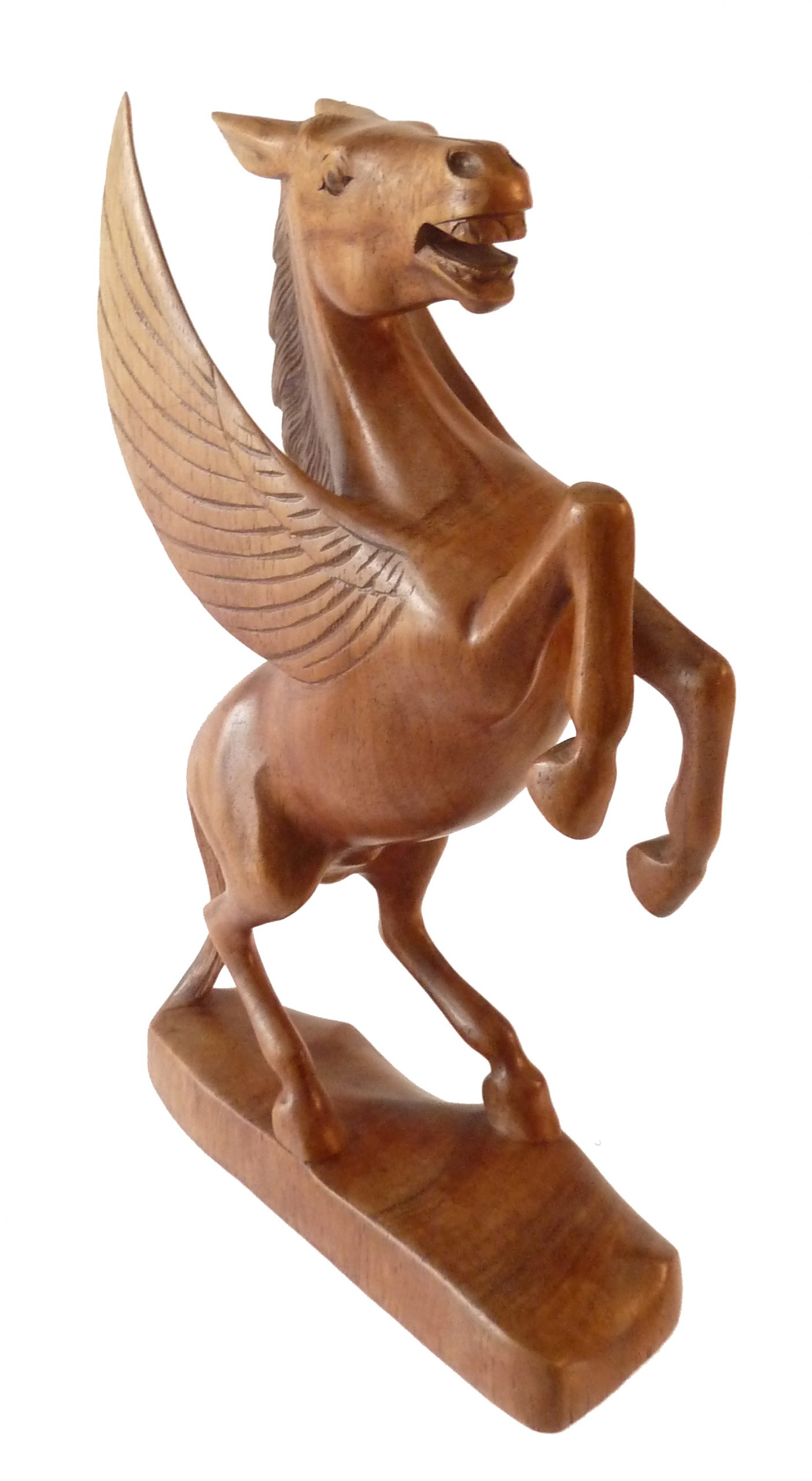 Pferd-Pferde-Pegasus-Holz-31cm
