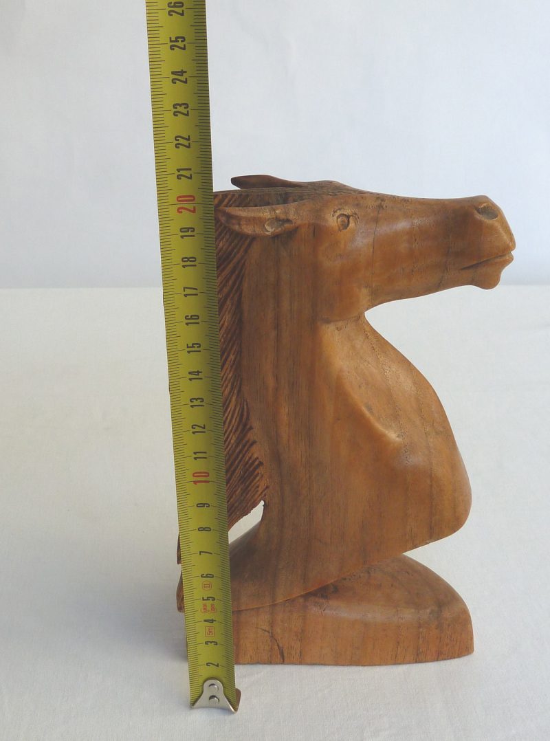 Pferd / Pferdekopf Büste, 20cm, P1080874