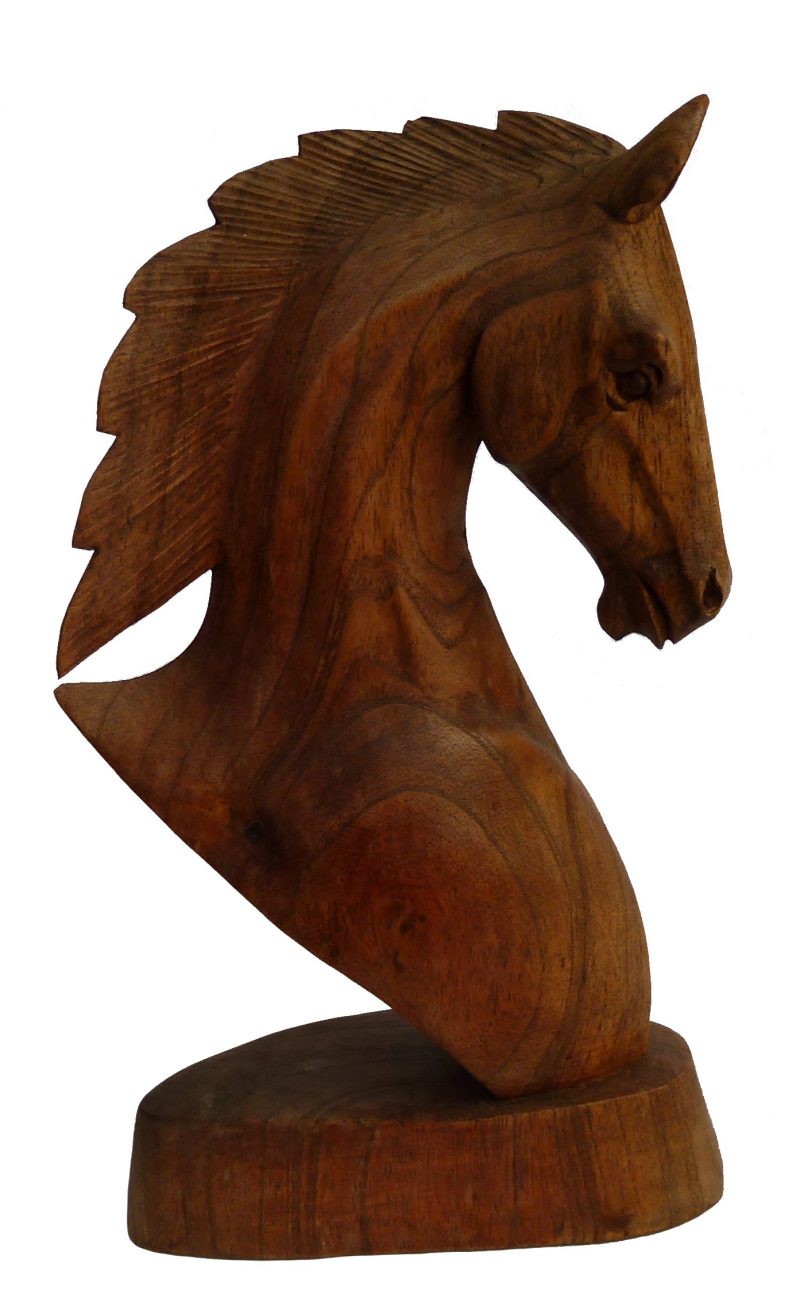 Pferd / Pferdekopf Büste, 30cm, P1080864
