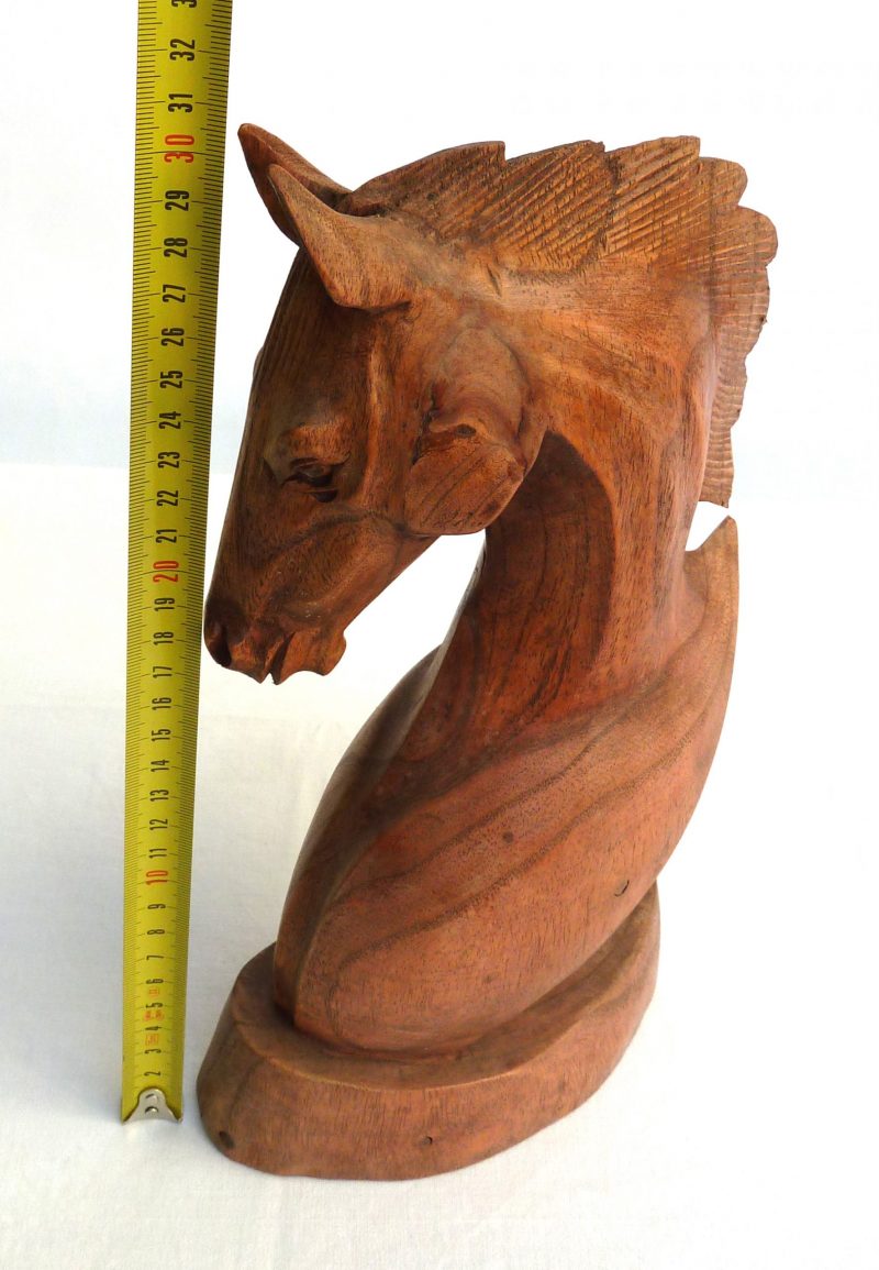 Pferd / Pferdekopf Büste, 30cm, P1080864