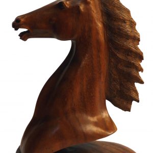 Enesco Edge Skulptur Pferdekopf – Tierbüste, 57 Cm Hoch, Aus Steinharz, Handbemalt