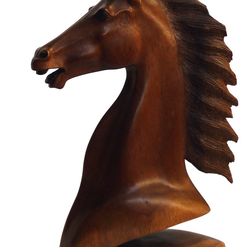 Pferdekopf, Büste mit 38cm--P1080905