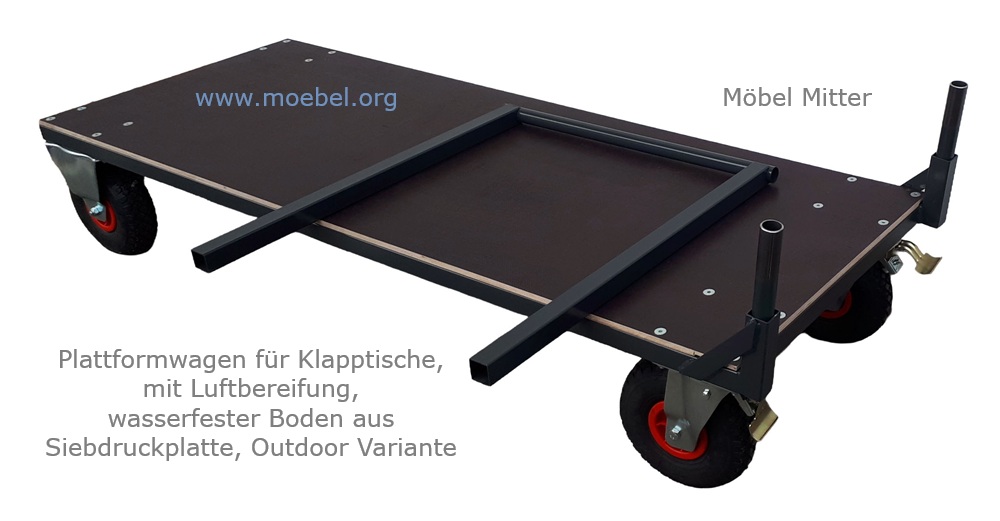 Transportwagen mit Luftreifen