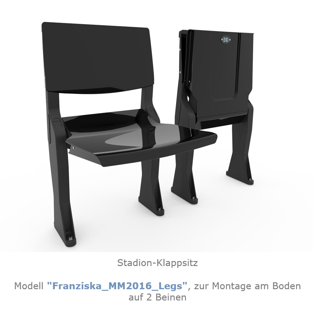 Klappsitze zur Montage am Boden
