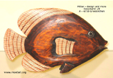 Fisch aus Holz, Geschenkartikel, Dekoration