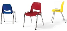 Stühle / Sessel Kunststoff / Stahl